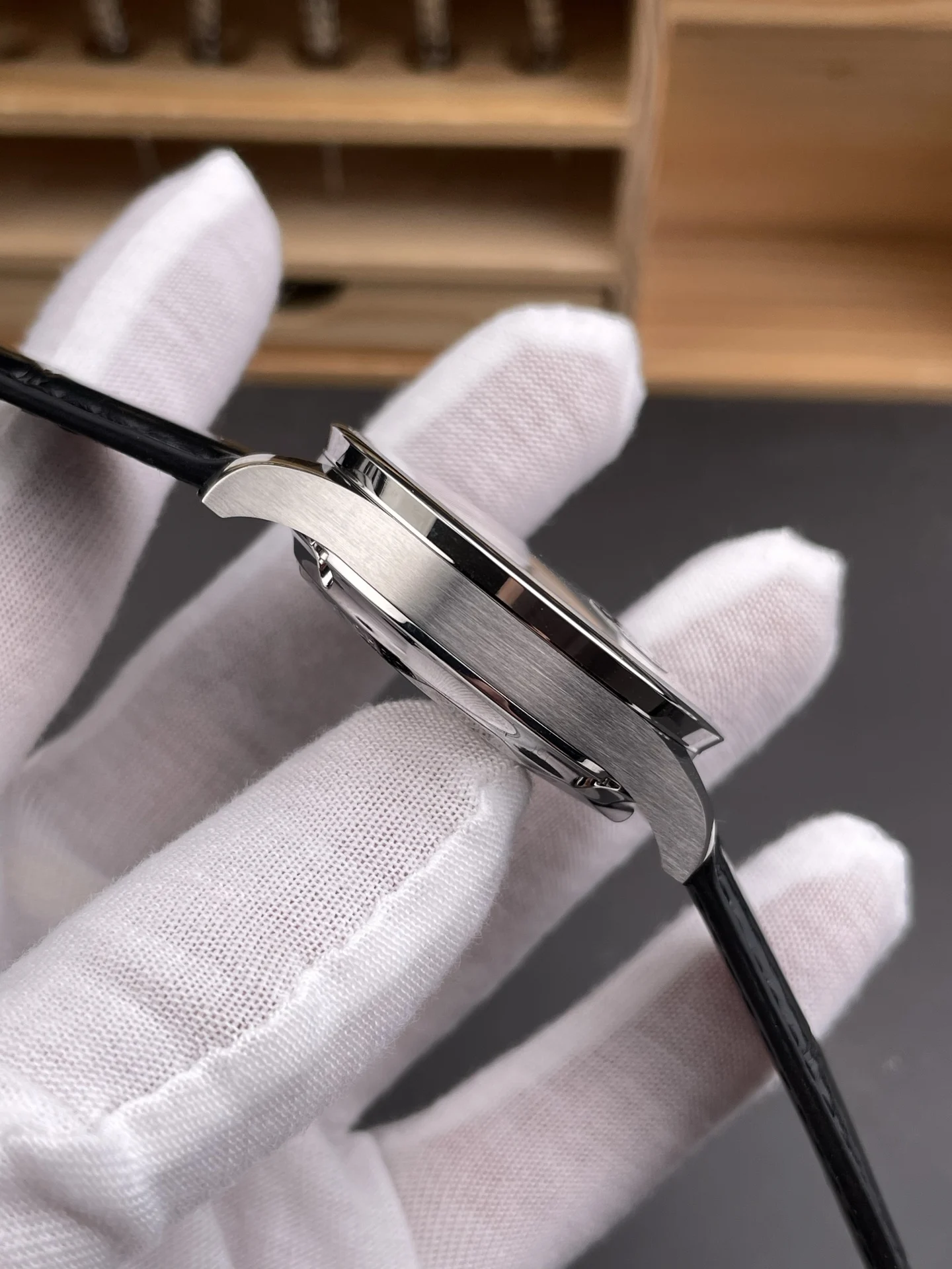 IWC Portugieser 41mm — photographed off the sweep