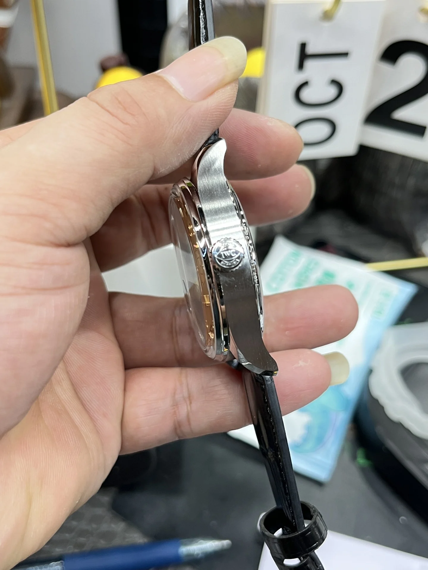 IWC Portugieser 42.2mm — photographed off the sweep
