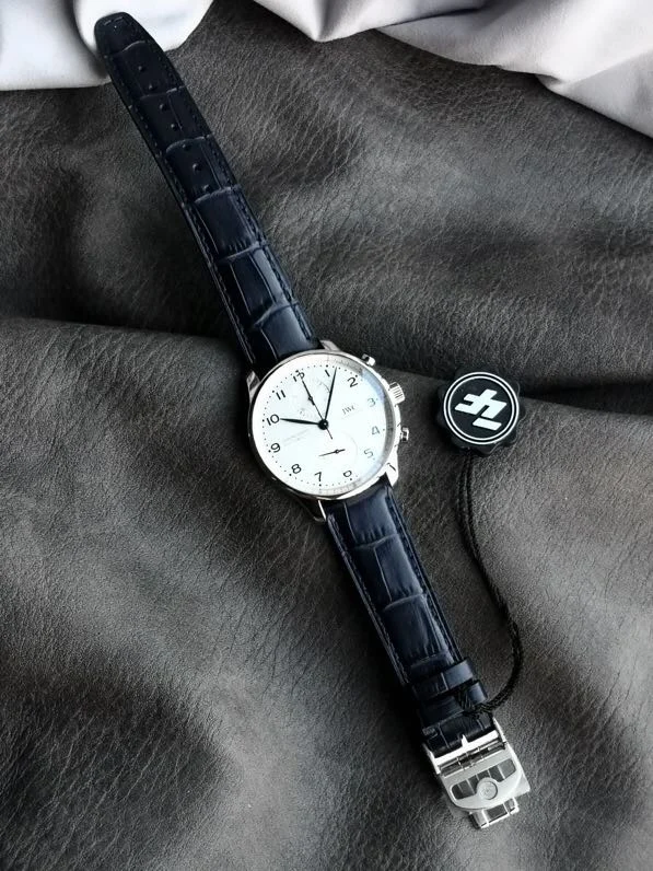IWC Portugieser — photographed off the sweep