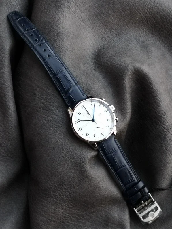 IWC Portugieser — photographed off the sweep