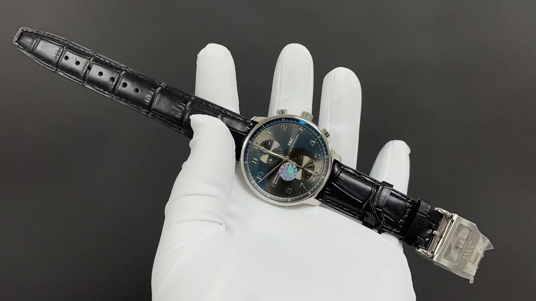 IWC Portugieser — photographed off the sweep