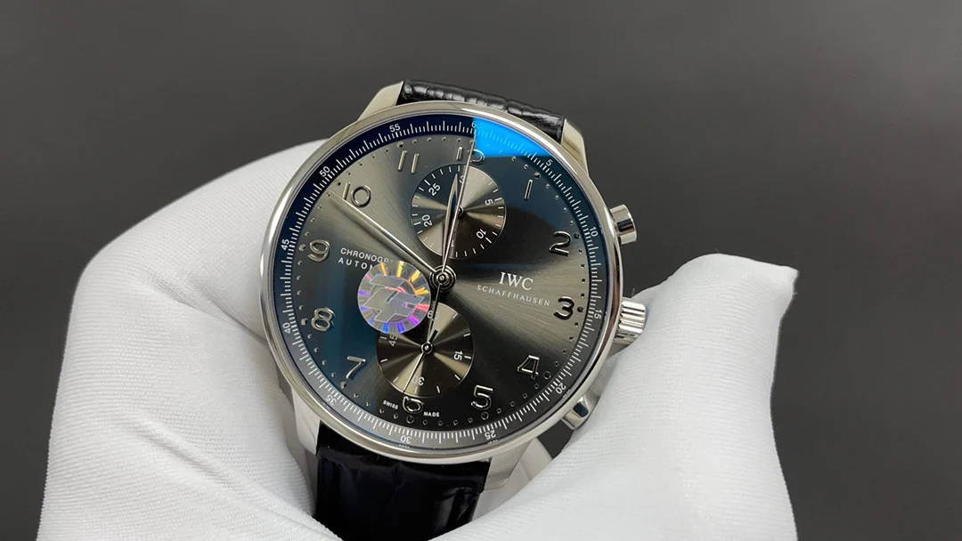 IWC Portugieser — photographed off the sweep