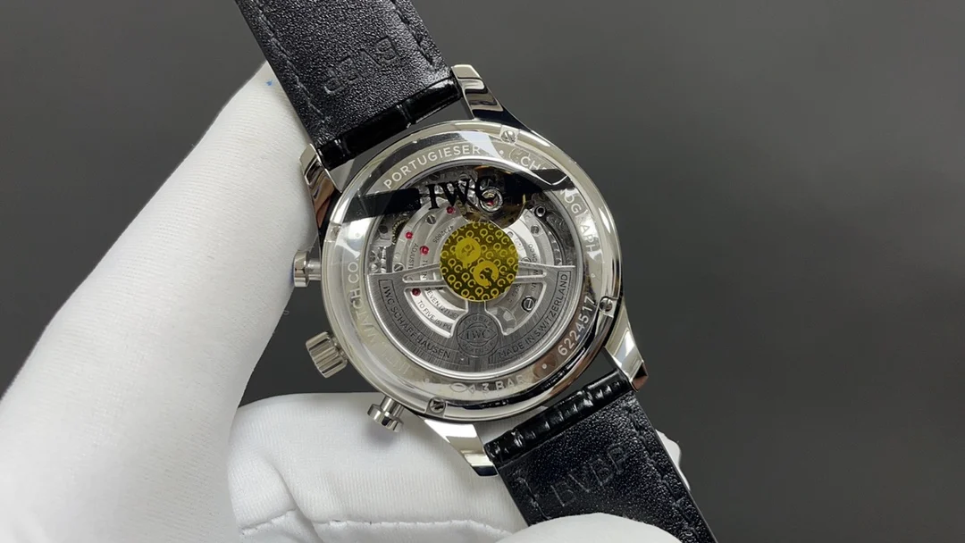 IWC Portugieser — photographed off the sweep
