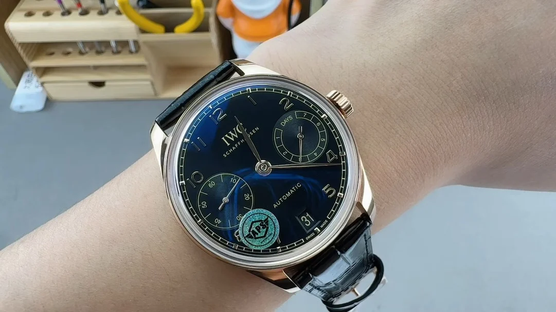 IWC Portugieser Black Dial