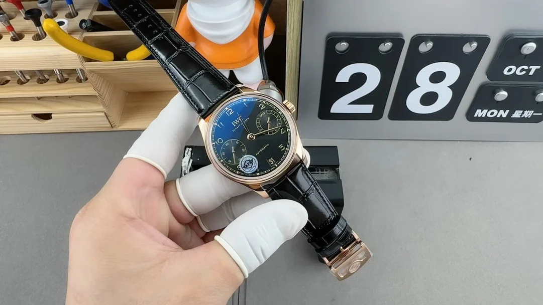 IWC Portugieser Black Dial
