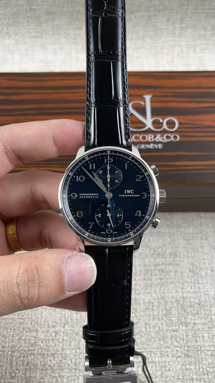 IWC Portugieser Black Dial