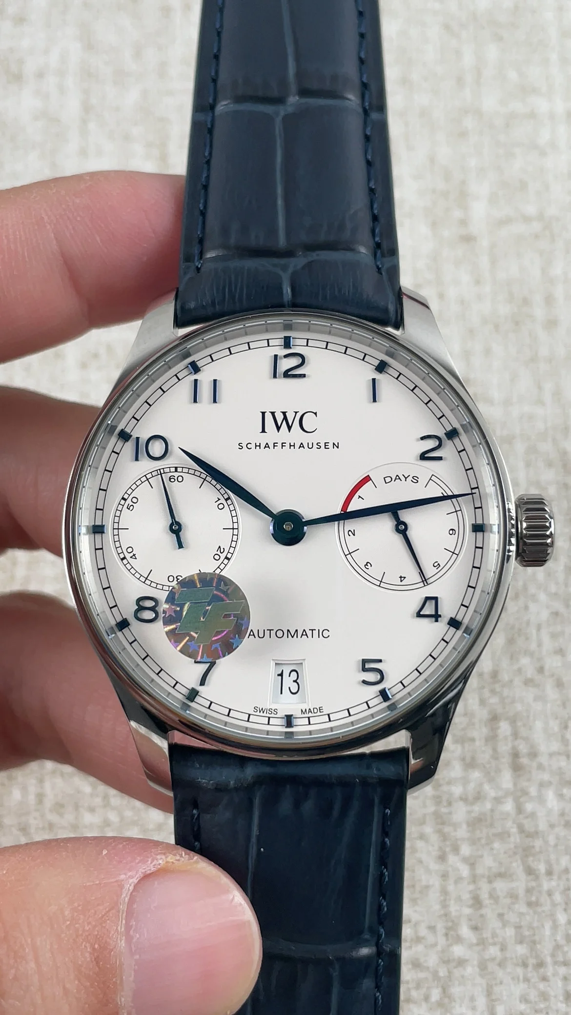 IWC Portugieser Blue Dial