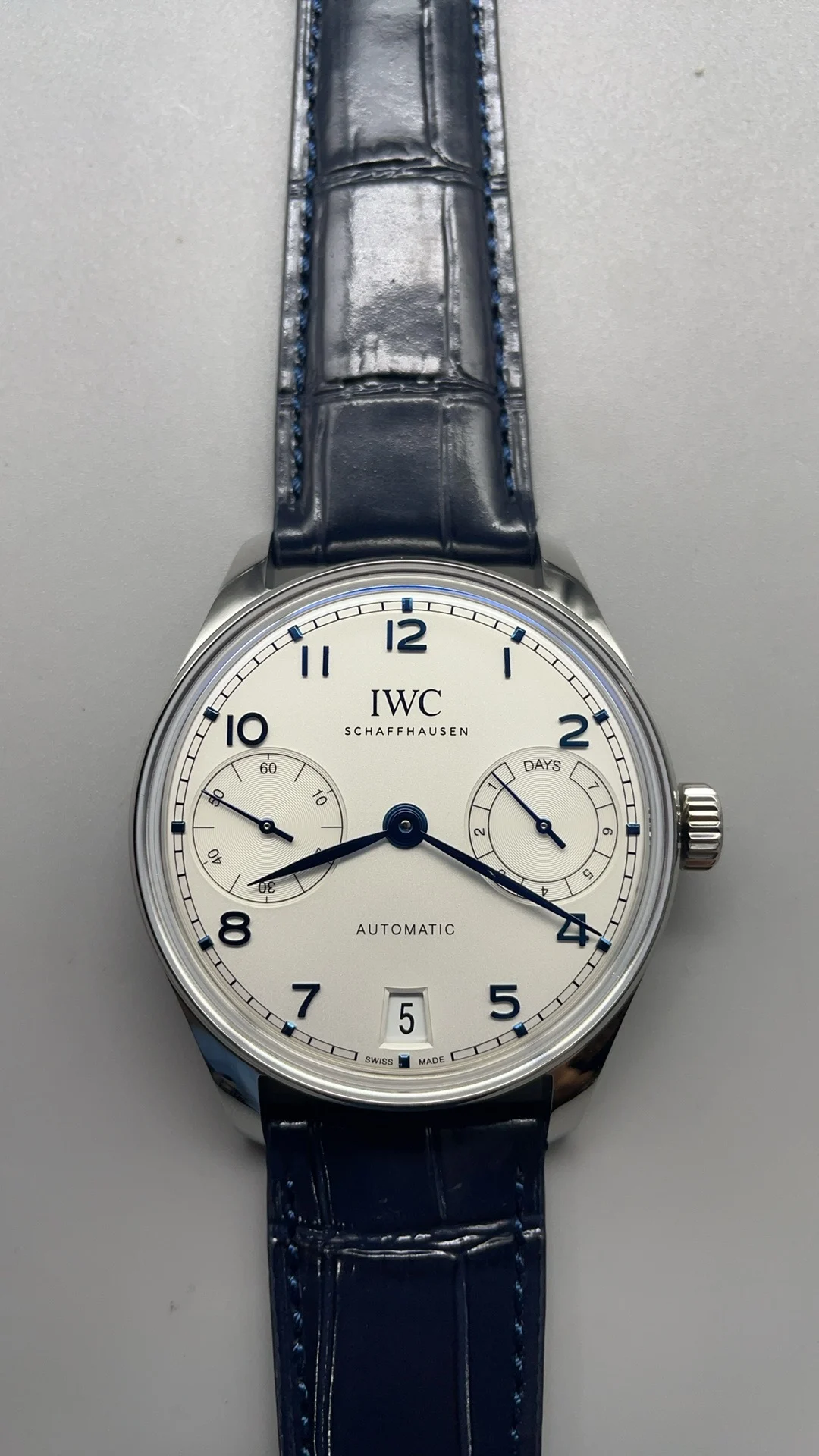 IWC Portugieser Blue Dial