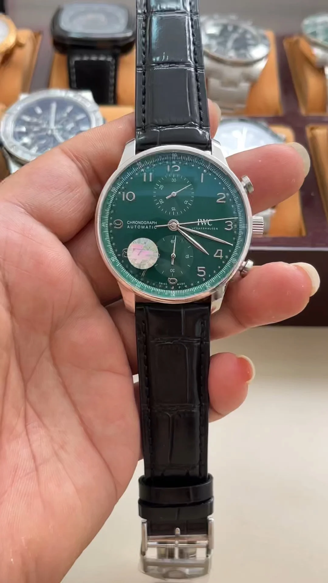 IWC Portugieser Green Dial 41mm