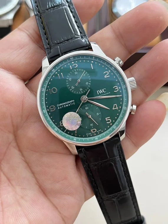 IWC Portugieser Green Dial 41mm