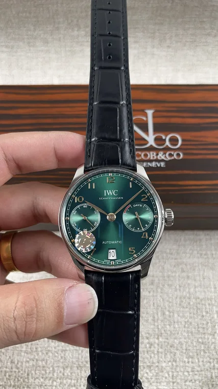 IWC Portugieser Green Dial