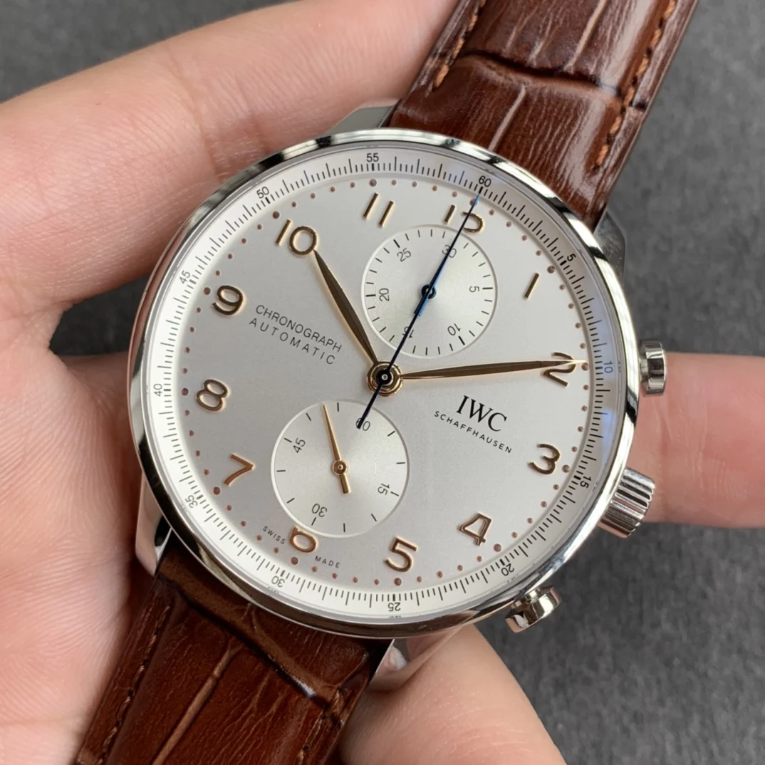 IWC Portugieser IW371605 — photographed off the sweep