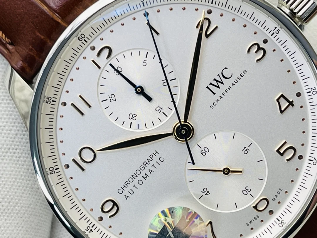 IWC Portugieser IW371615 41mm — photographed off the sweep