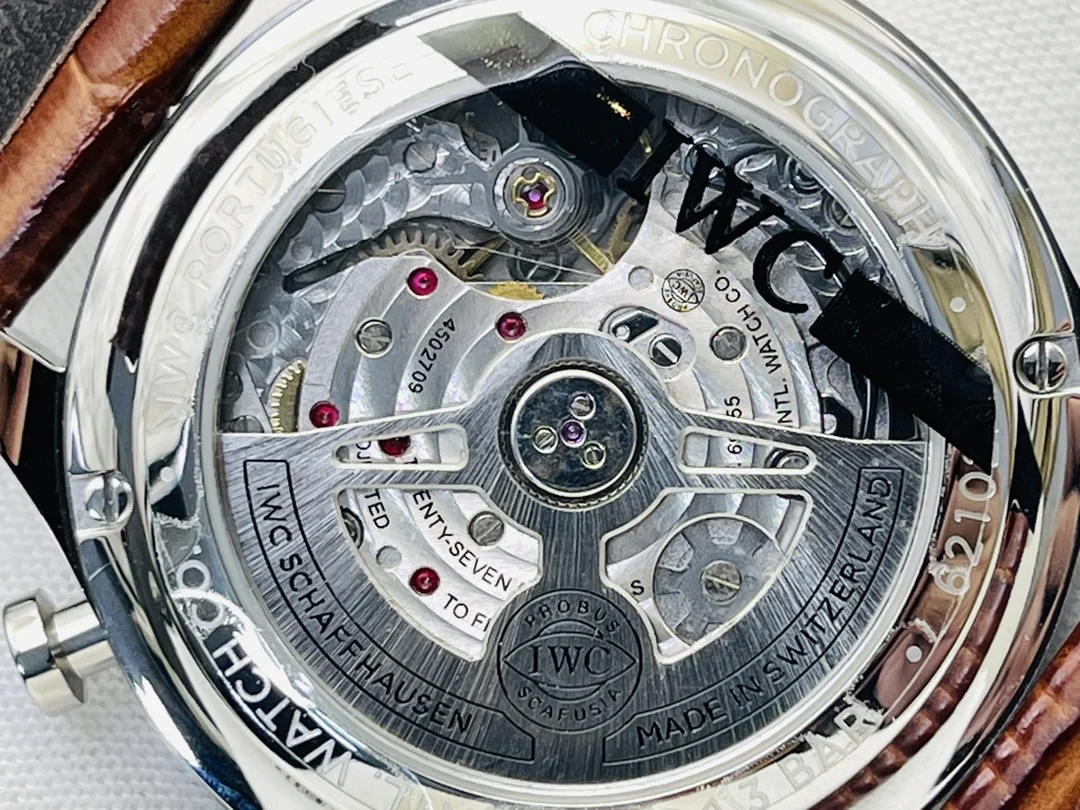 IWC Portugieser IW371615 41mm — photographed off the sweep