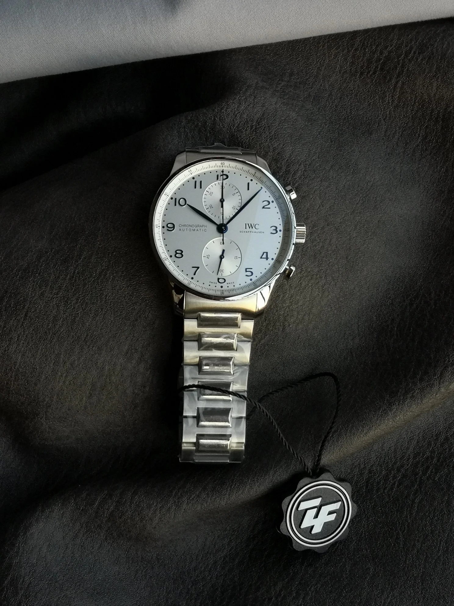 IWC Portugieser Panda IW371617 — photographed off the sweep
