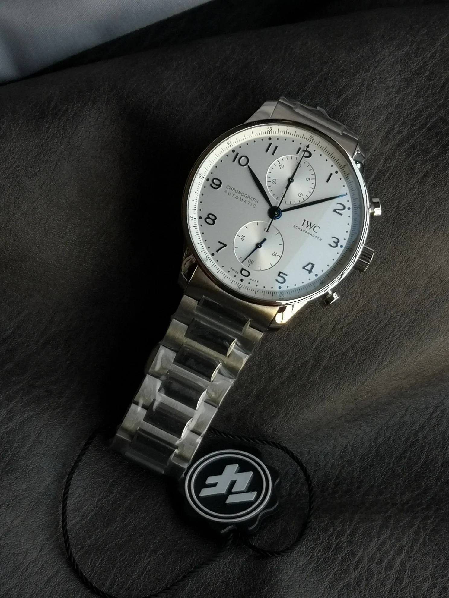 IWC Portugieser Panda IW371617 — photographed off the sweep