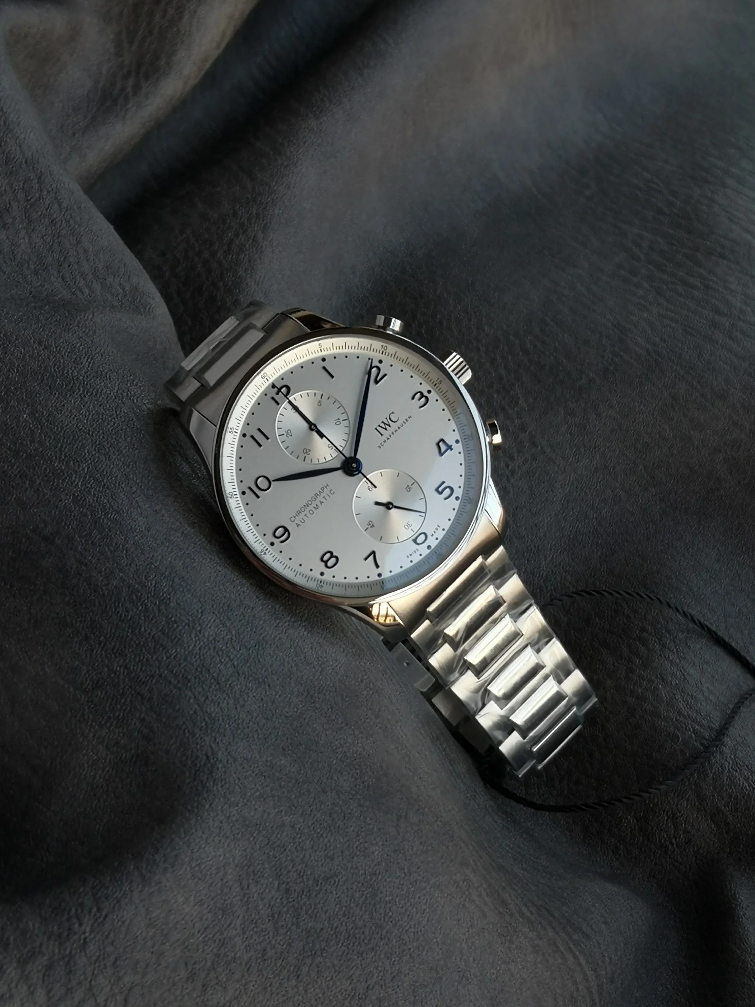 IWC Portugieser Panda IW371617 — photographed off the sweep