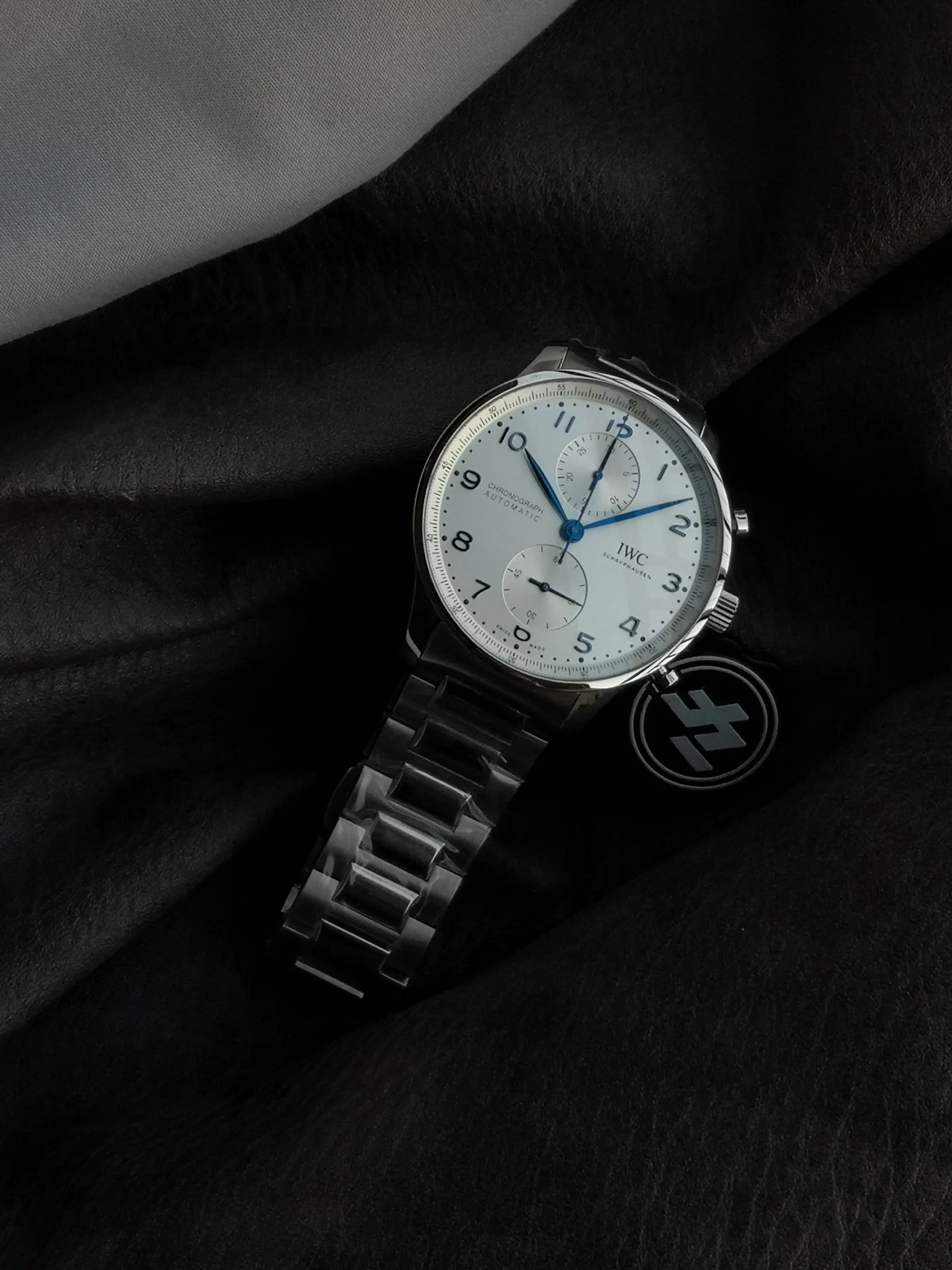IWC Portugieser Panda IW371617 — photographed off the sweep