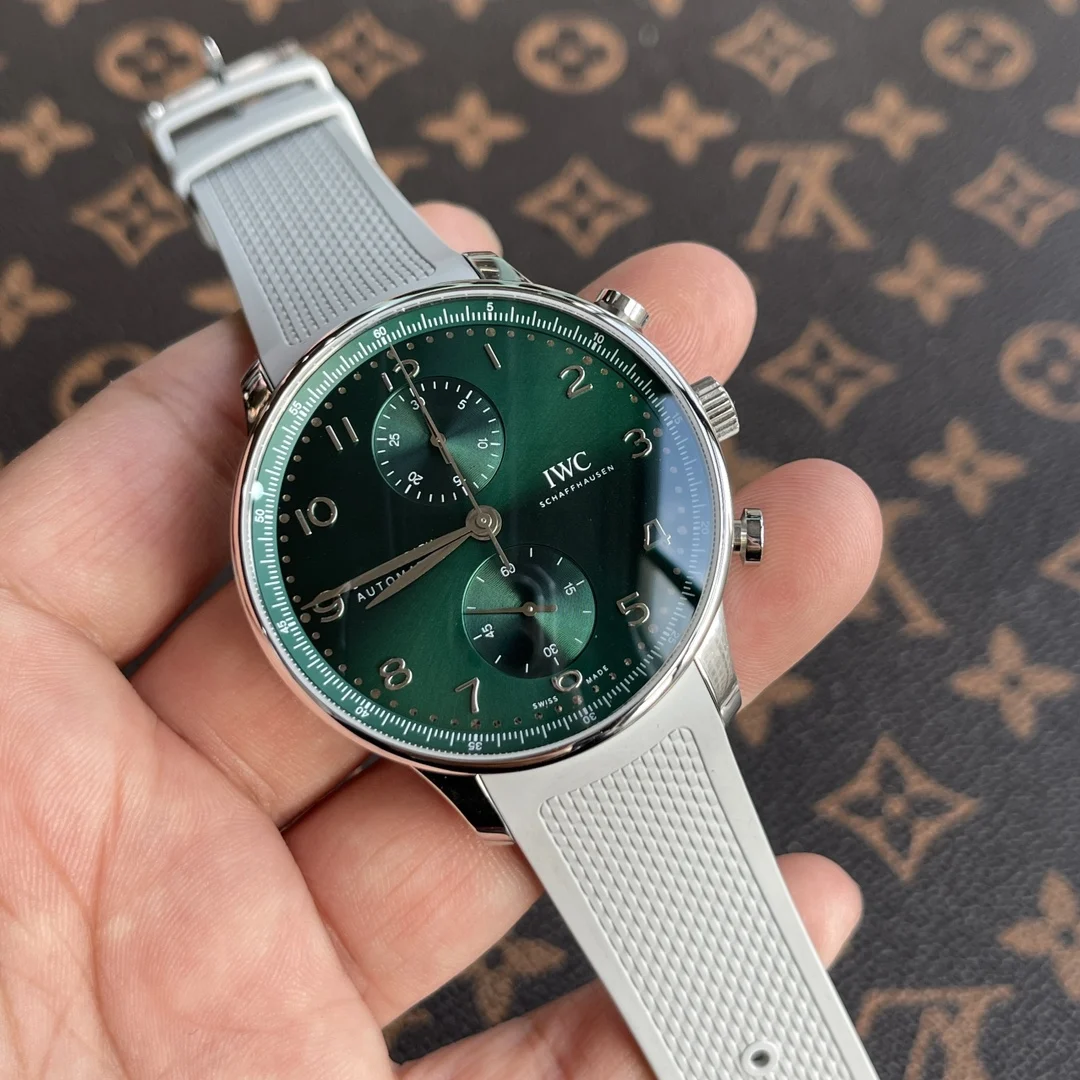 IWC Portugieser Panda IW371620 — photographed off the sweep