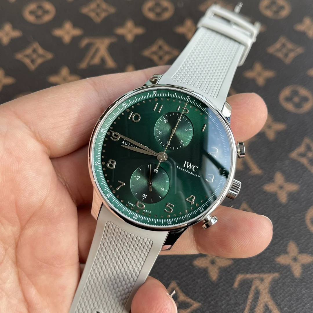 IWC Portugieser Panda IW371620 — photographed off the sweep
