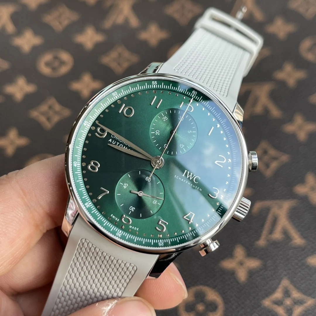 IWC Portugieser Panda IW371620 — photographed off the sweep