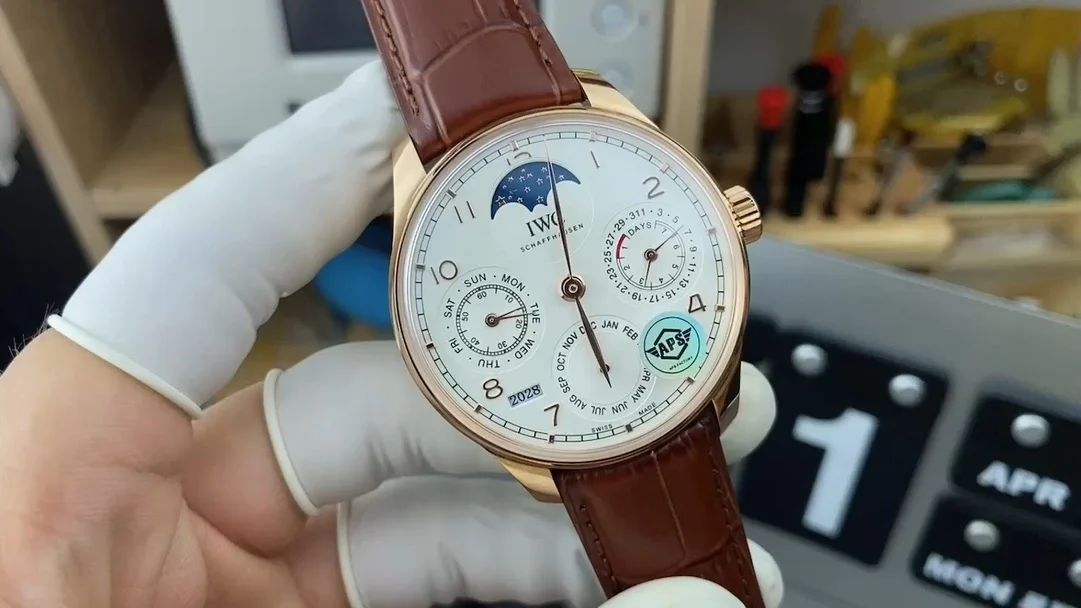 IWC Portugieser Perpetual Calendar Rose Gold