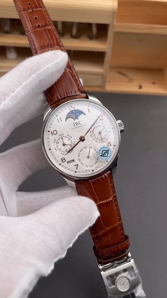 IWC Portugieser Perpetual Calendar White Dial