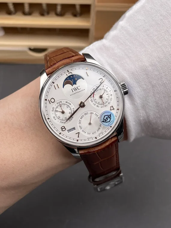 IWC Portugieser Perpetual Calendar White Dial