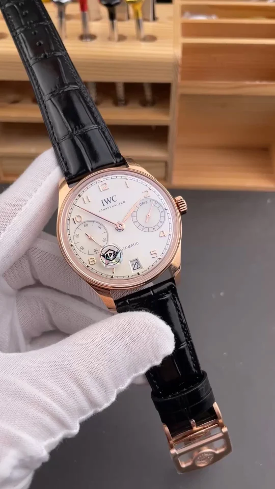 IWC Portugieser Rose Gold White Dial