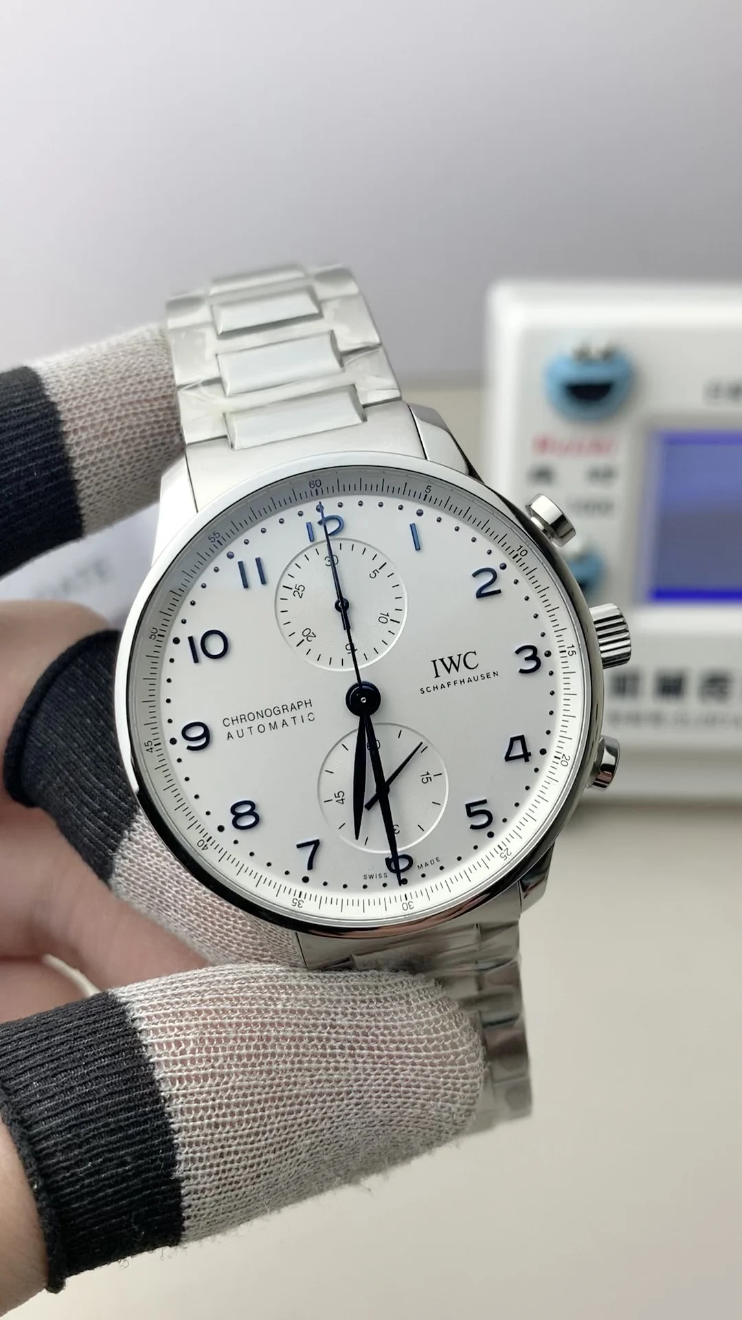 IWC Portugieser Steel Blue Dial