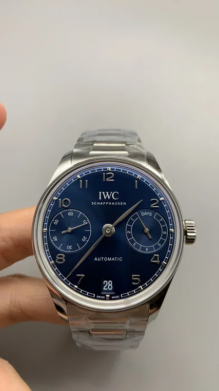 IWC Portugieser Steel Blue Dial