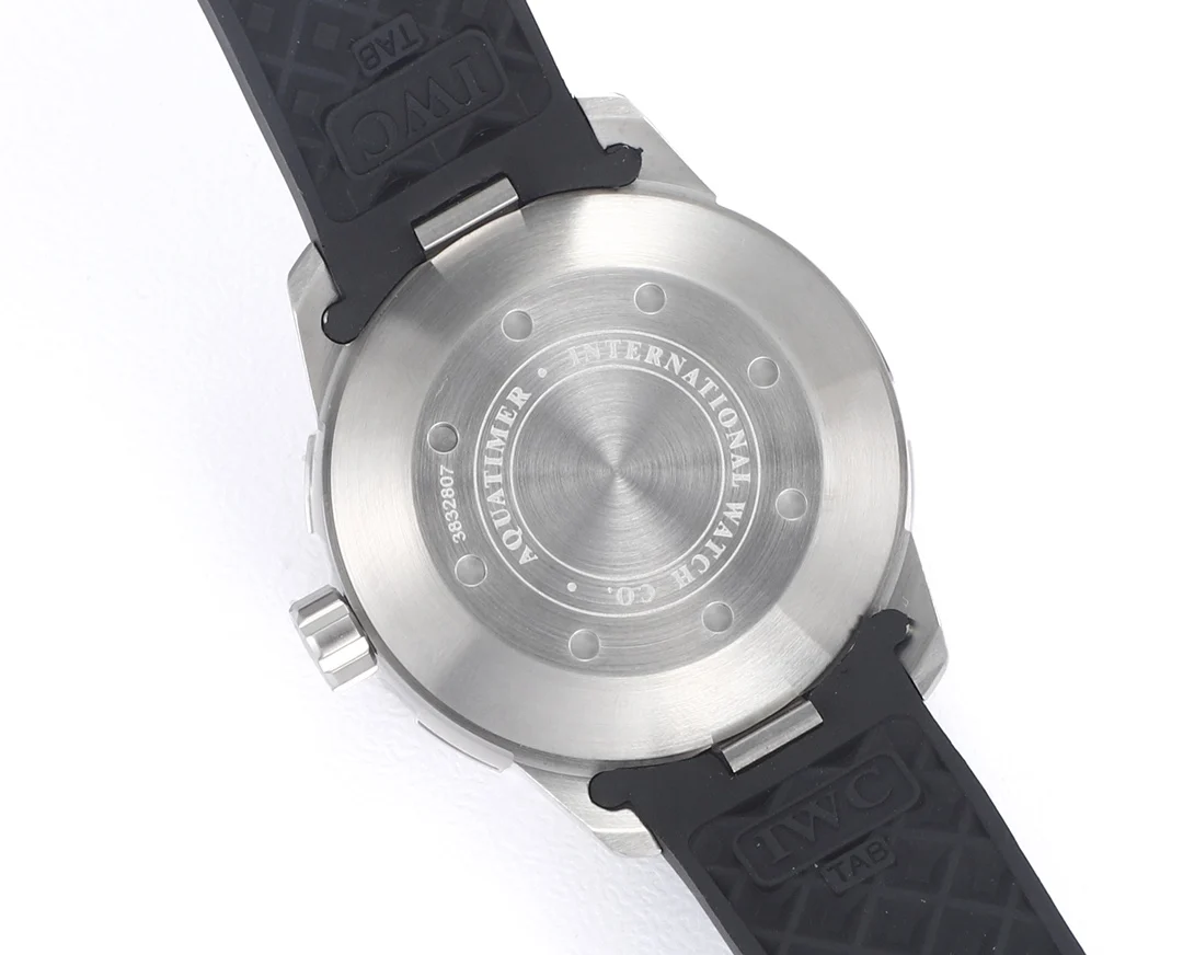 IWC Steel Black Dial — detail