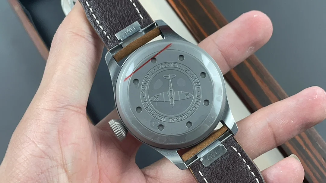 IWC Titanium — photographed off the sweep