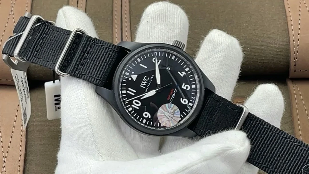 IWC Titanium Black Dial