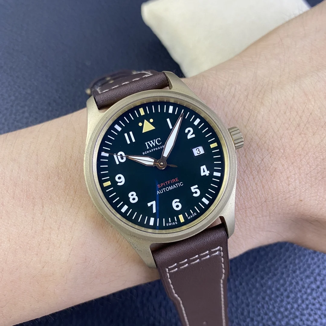 IWC Titanium Green Dial 39mm