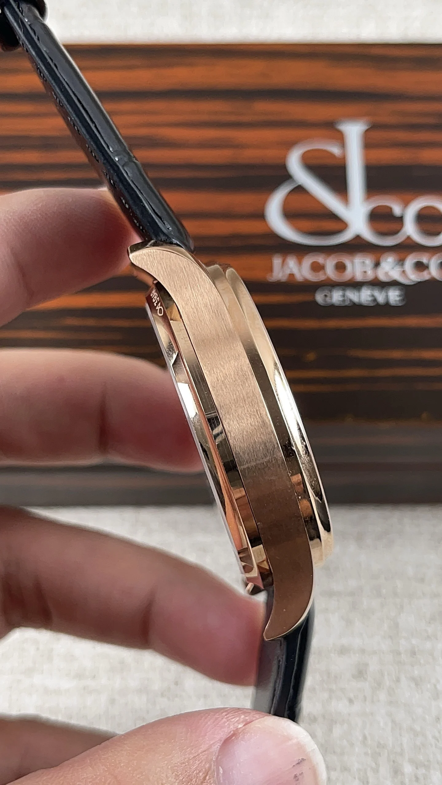 IWC Tourbillon — photographed off the sweep