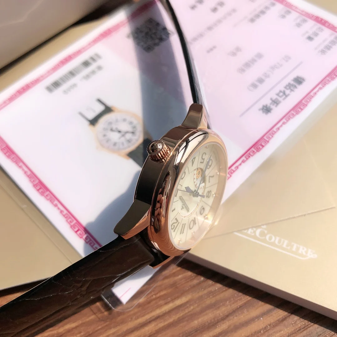 Jaeger-LeCoultre 34mm — photographed off the sweep