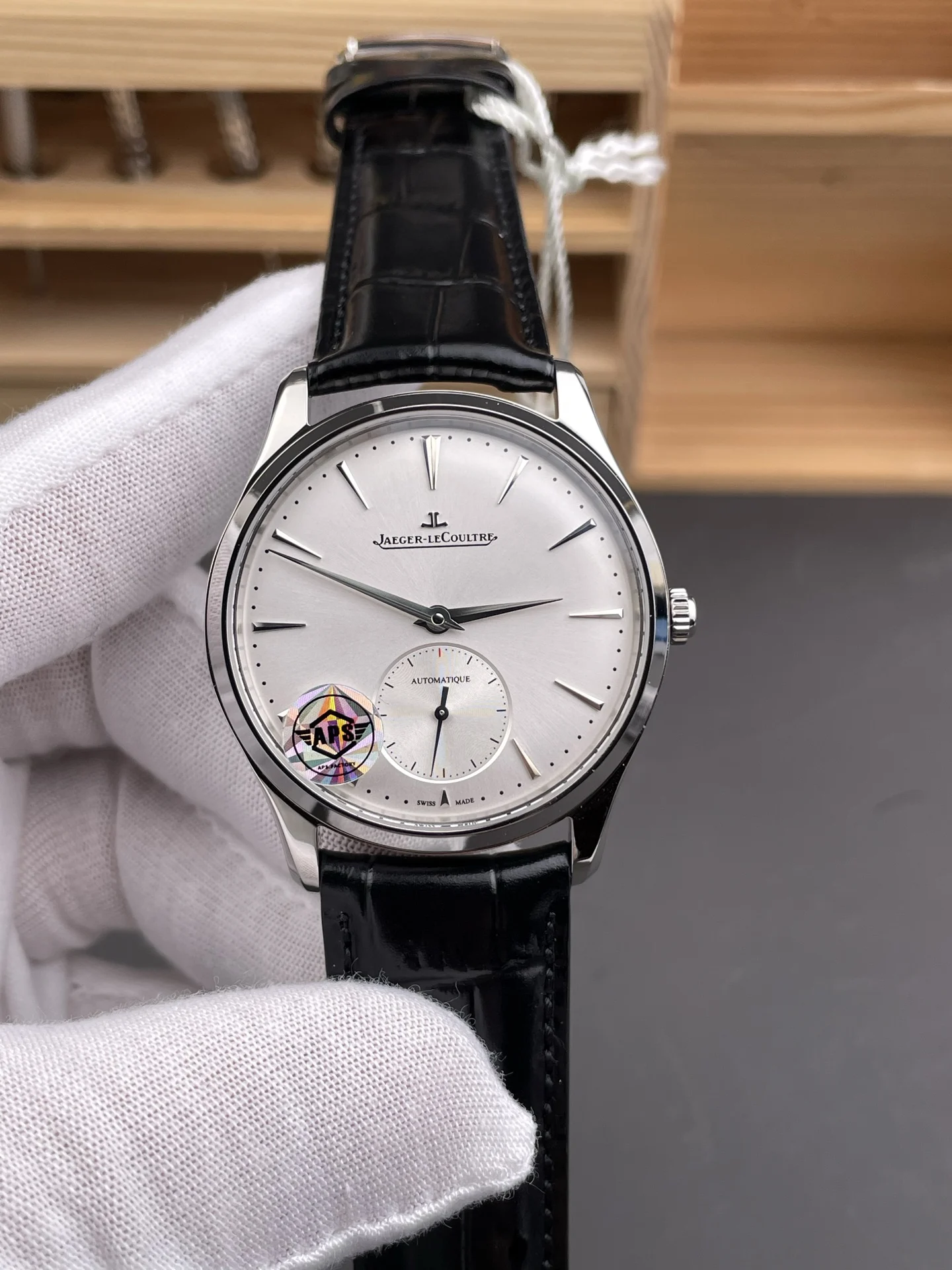Jaeger-LeCoultre 39mm — photographed off the sweep