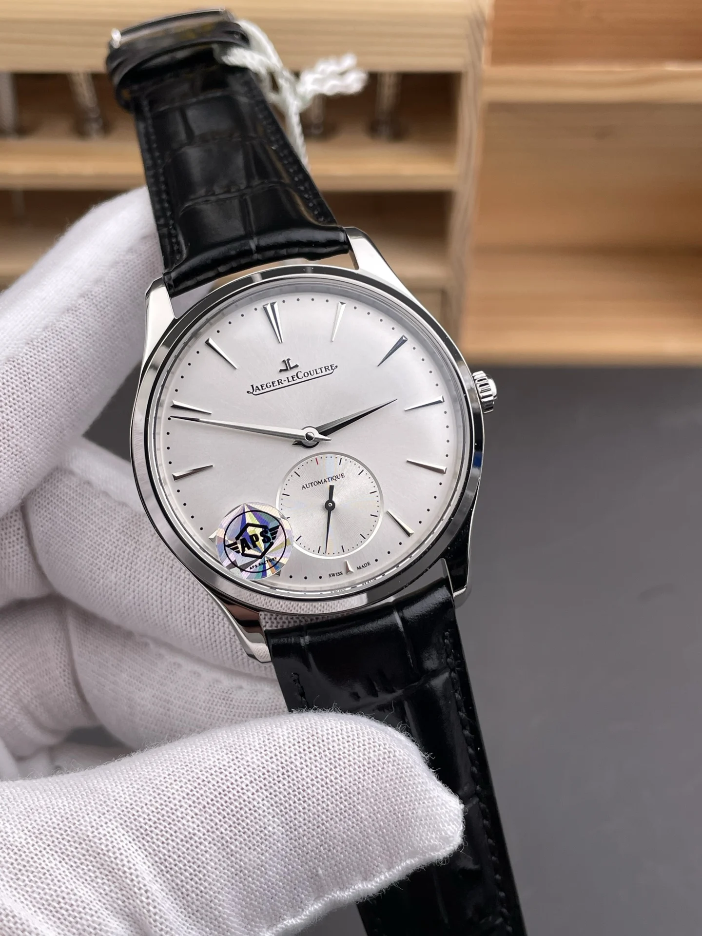 Jaeger-LeCoultre 39mm — photographed off the sweep
