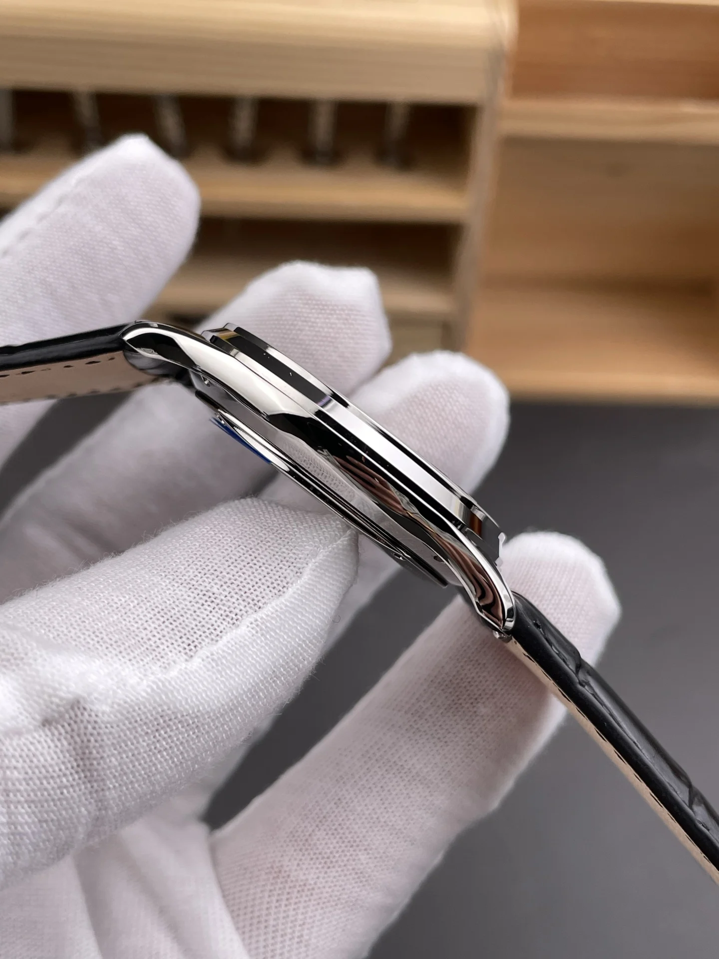 Jaeger-LeCoultre 39mm — photographed off the sweep