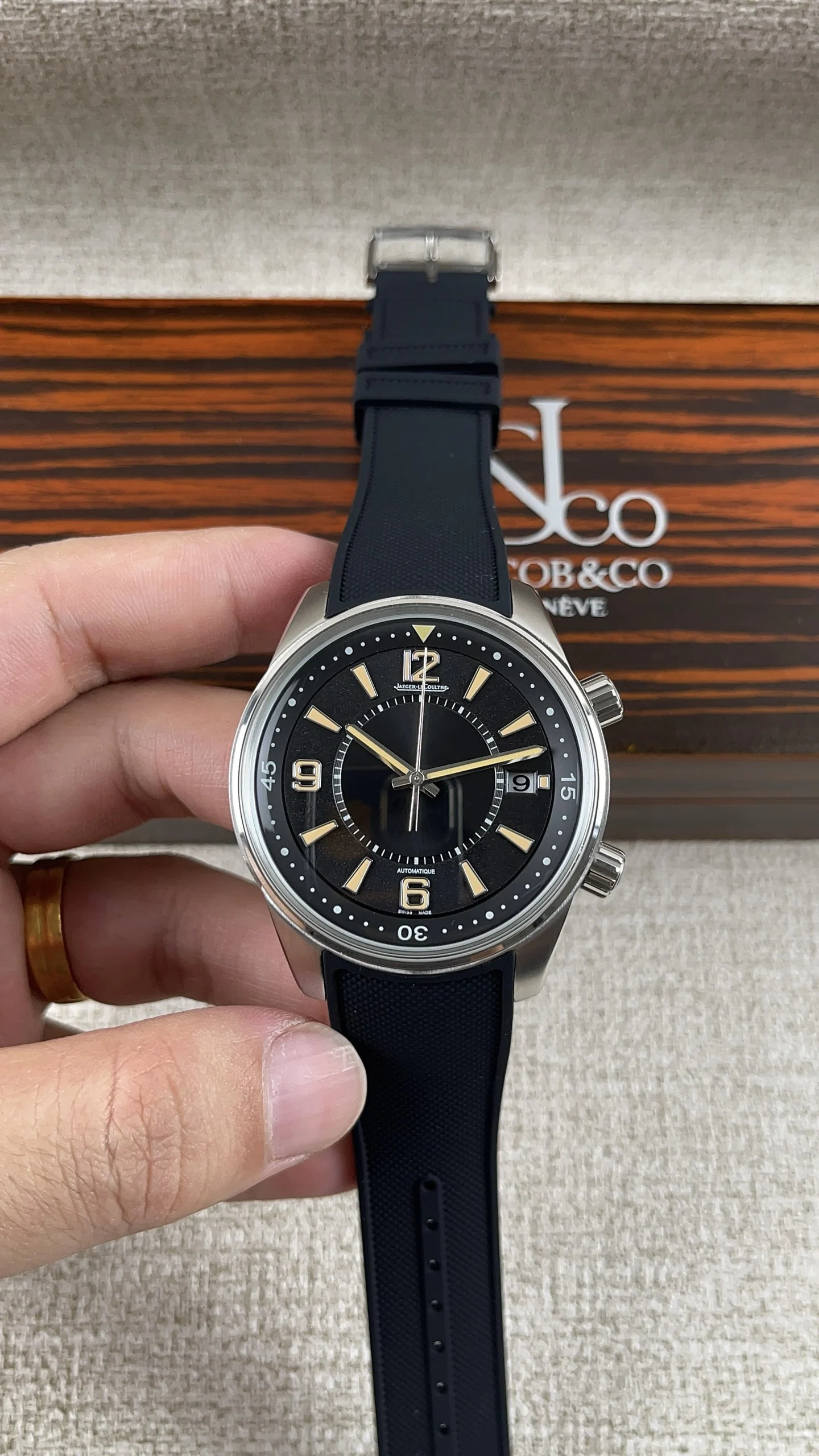 Jaeger-LeCoultre Beichen Collection! Paired with 9015 movement — photographed off the sweep