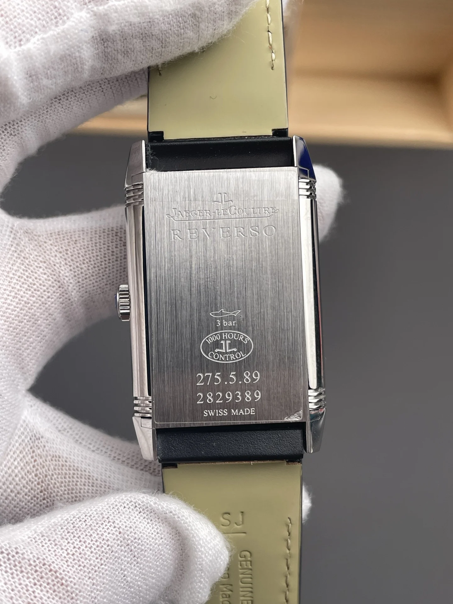 Jaeger-LeCoultre Blue Dial — photographed off the sweep