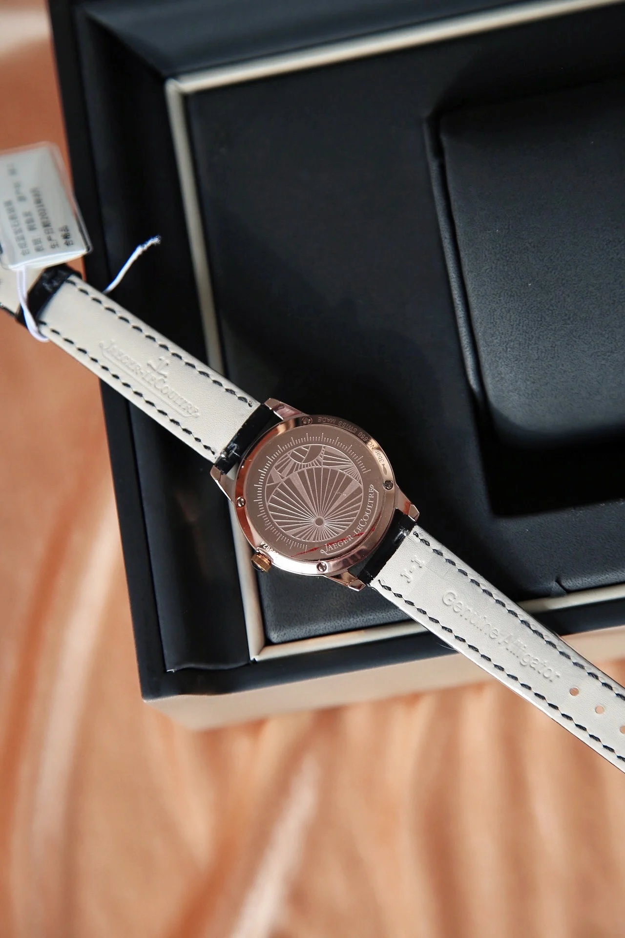 Jaeger-LeCoultre Diamond-Set 34mm — photographed off the sweep