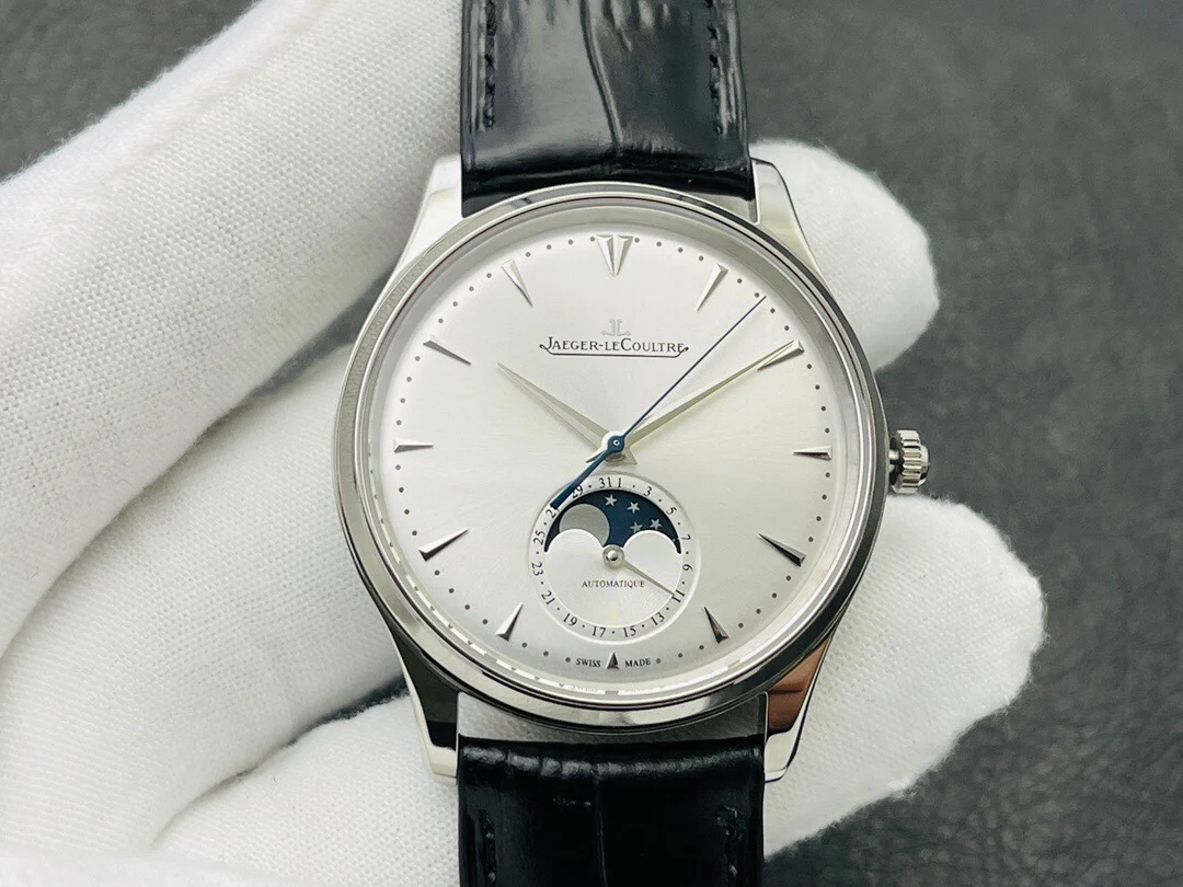 Jaeger-LeCoultre Moon Phase 39mm — photographed off the sweep