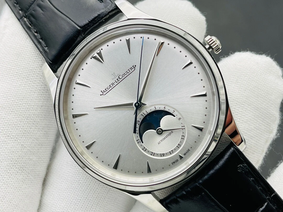 Jaeger-LeCoultre Moon Phase 39mm — photographed off the sweep