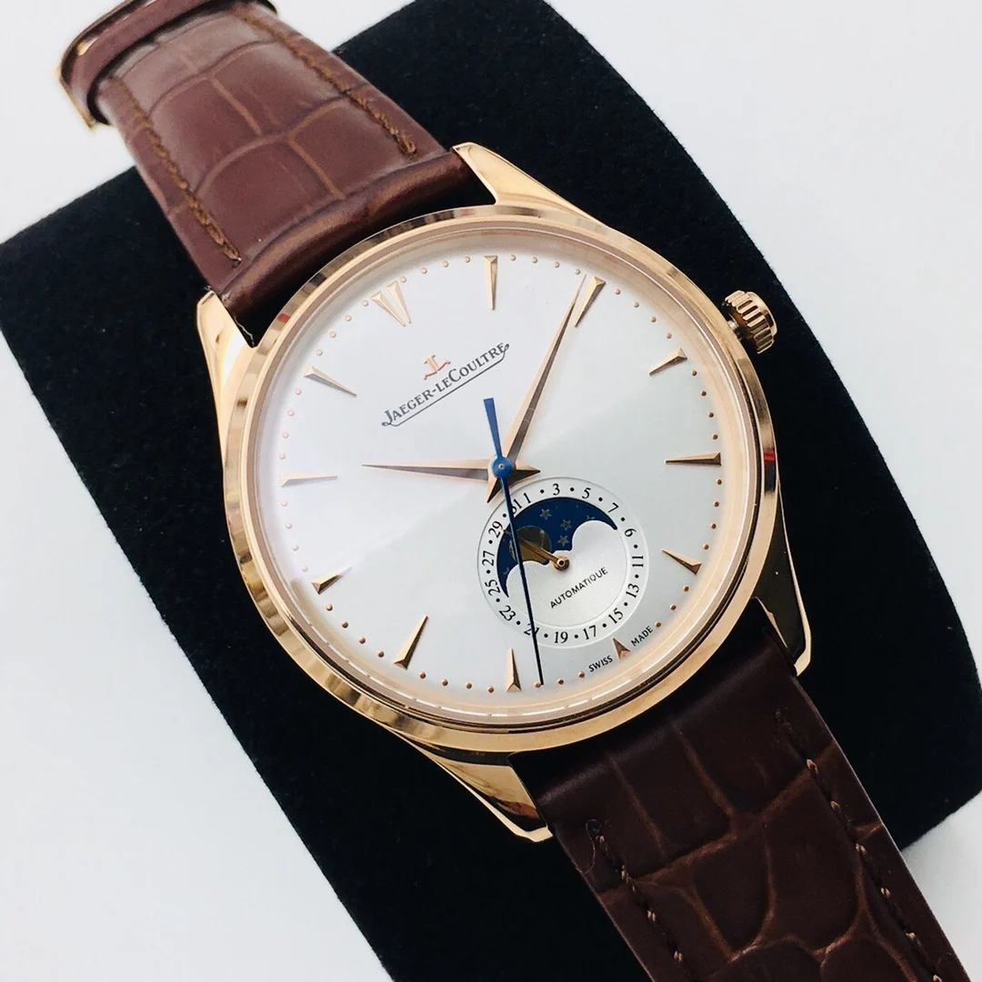Jaeger-LeCoultre Moon Phase 39mm — photographed off the sweep