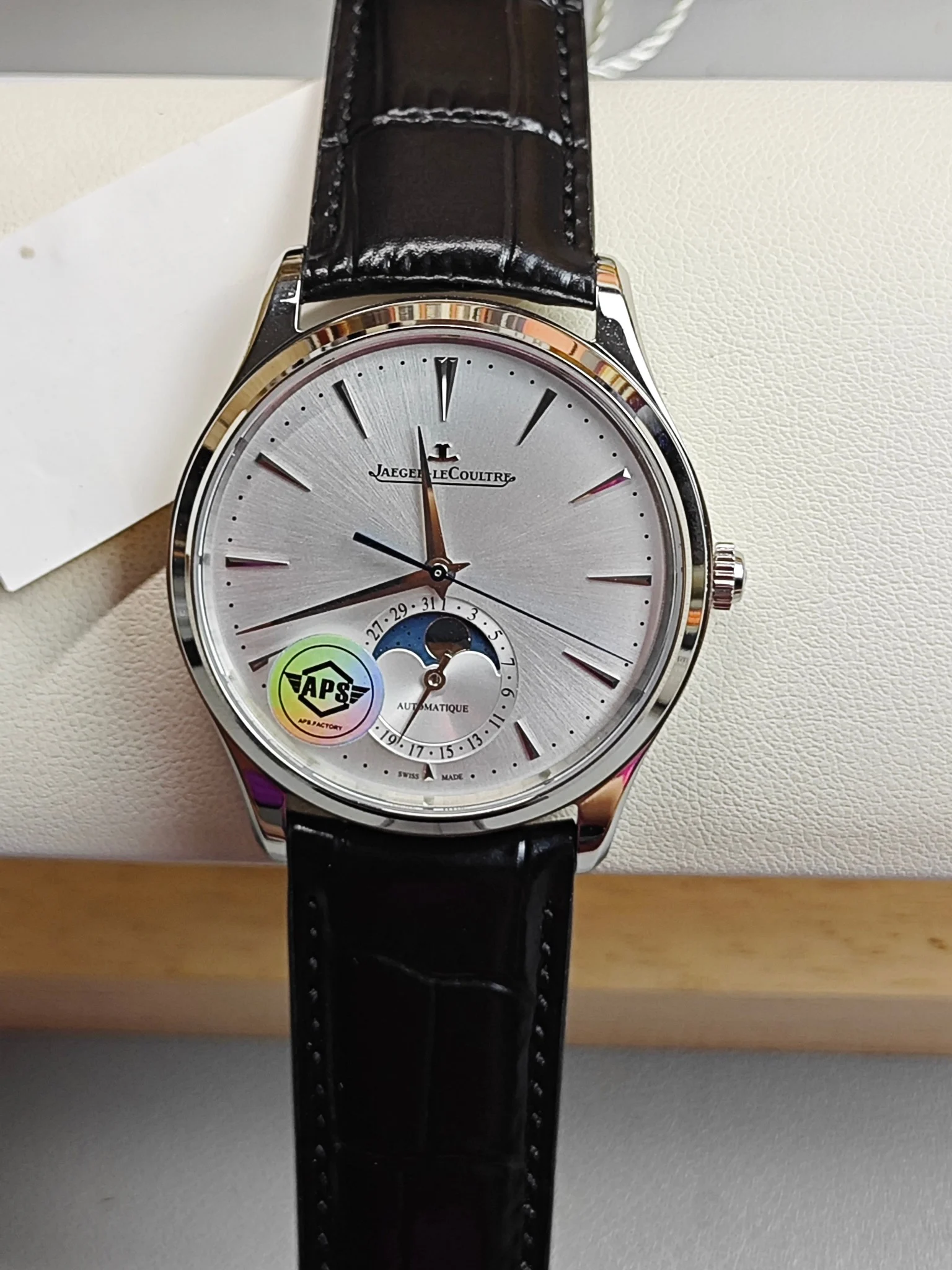 Jaeger-LeCoultre Moon Phase — photographed off the sweep