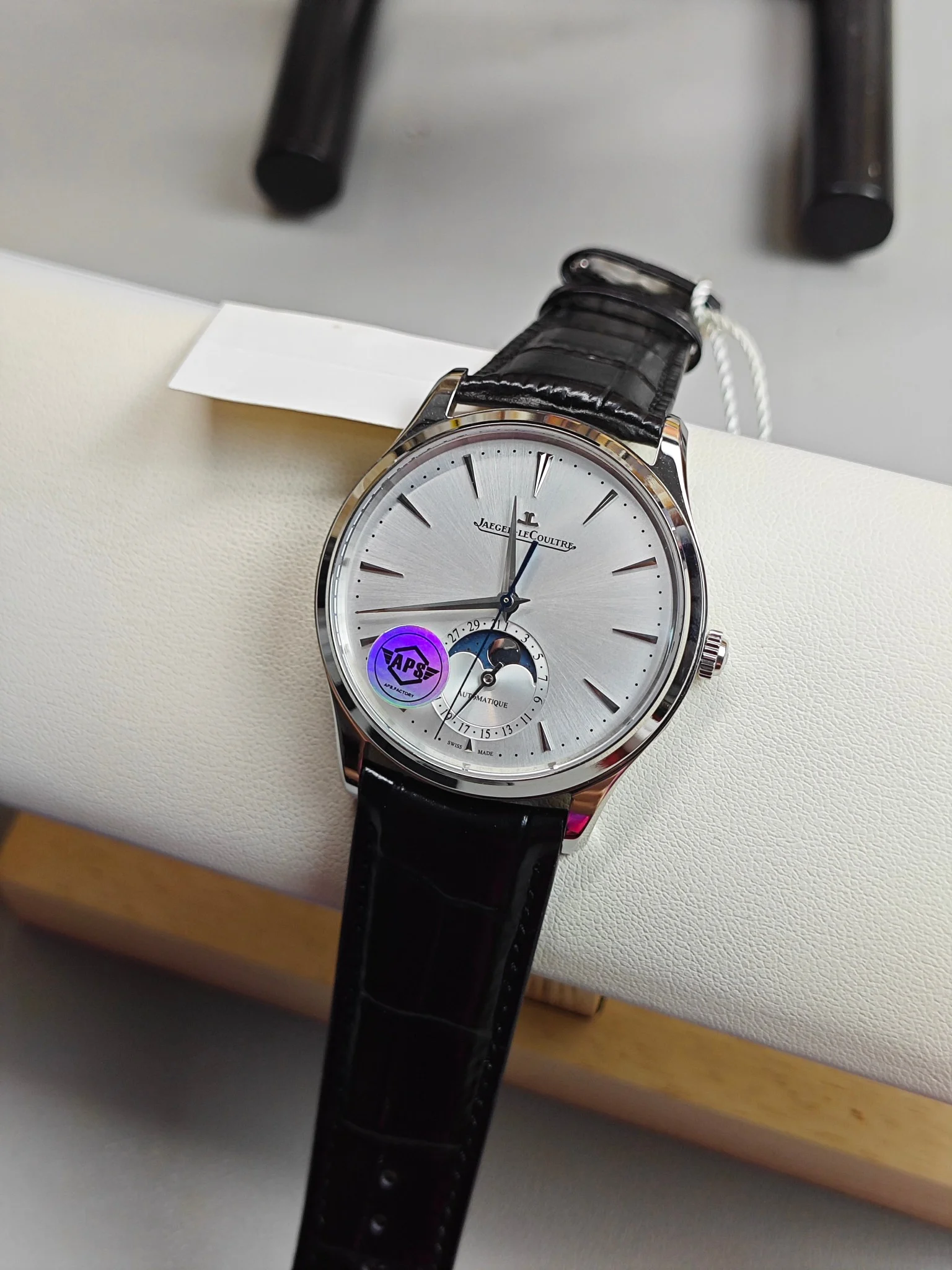 Jaeger-LeCoultre Moon Phase — photographed off the sweep
