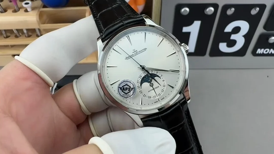 Jaeger-LeCoultre Moon Phase White Dial