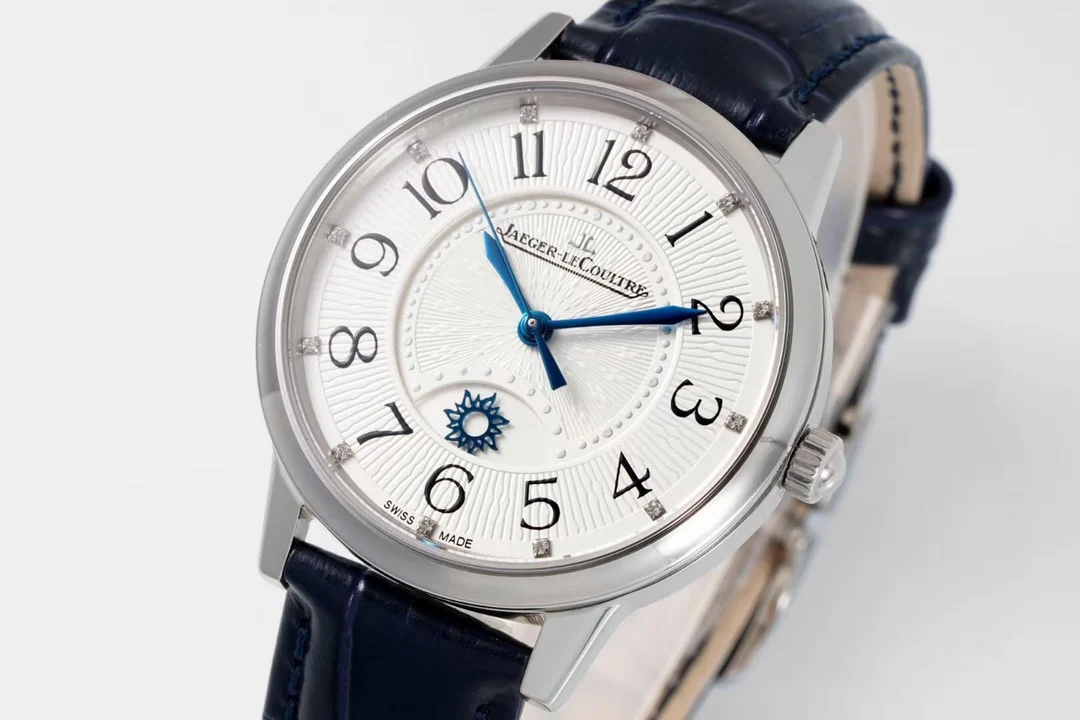 Jaeger-LeCoultre Rendez-Vous Steel — photographed off the sweep